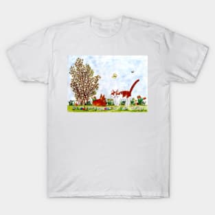 Cat Möhrchen celebrates Easter T-Shirt